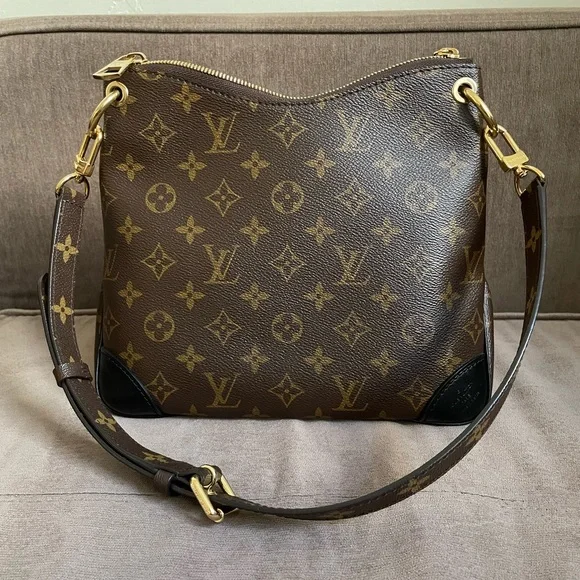 Authentic Louis Vuitton Odeon PM Monogram Noir with Short Monogram Strap - Picture 4 of 16